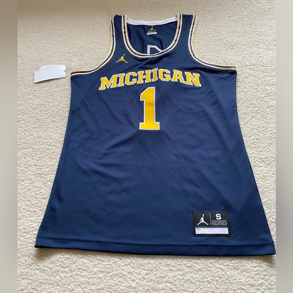 Michigan #1 jersey